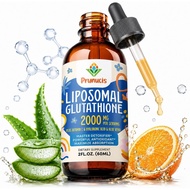 2000MG Liposomal Glutathione Liquid, Active-Form L-Glutathione, 2 FL.OZ