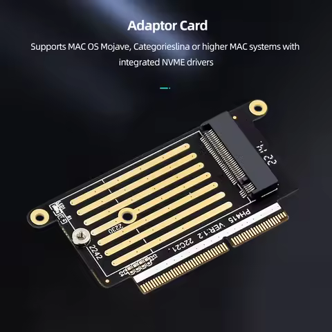 SSD Adapter Card Reader Plug and Play SSD Adapter Card Hard Drive Converter for 2230/2242 SSD for MA