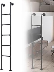 Floor Standing Metal Step Ladder, Basement Window Well Egress Ladder, Home Loft Bed Ladder, Emergenc