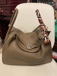 Hermes Lindy 30 etoupe phw 大象灰銀扣