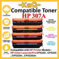 307A CE740A Black CE741A Cyan CE742A Yellow CE743A Magenta Toner Cartridge Compatible for CP5220 CP5