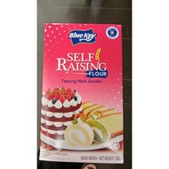Tepung BlueKey Self Raising SuperFine SuperWhite Pau Flour Tepung Halus lagi Putih Naik Sendiri 1kg 