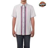 Deped uniform 2025 2026 Sublimation Men's Large Size Teacher's Shirt Casual Men's Shirt Uniform Top 