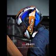 หมวกกันน็อค ZEUS ZS-811A !!320SP #18  AL52ORANGE L