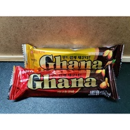 Korea Lotte Ghana chocolate *EXTRA CACAO* ( PEANUT/ALMOND)