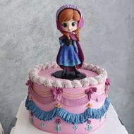 蛋糕裝飾Elsa Anna figure 冰雪奇緣迪士尼公主公仔- Cake topper decoration figure birthday生日Disney frozen 愛莎 安娜公主