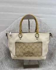 Coach off white Handbag tote bag