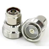 1pc L29 7/16 DIN Female to N Male RF Straight Adapter  Connector