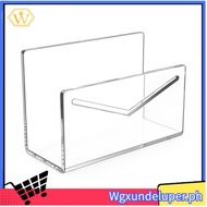 【W】Mail Holder Mail Organizer Countertop Acrylic Mail Sorter Set Kit for Desk Envelope Holder Letter