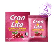 [READY STOCK] Cran Lite Cranberry 830mg Effervescent Powder