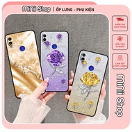 Xiaomi Redmi 7 / Redmi Note 7 / Redmi Note 7 Pro case printed with beautiful flowers and cute horses