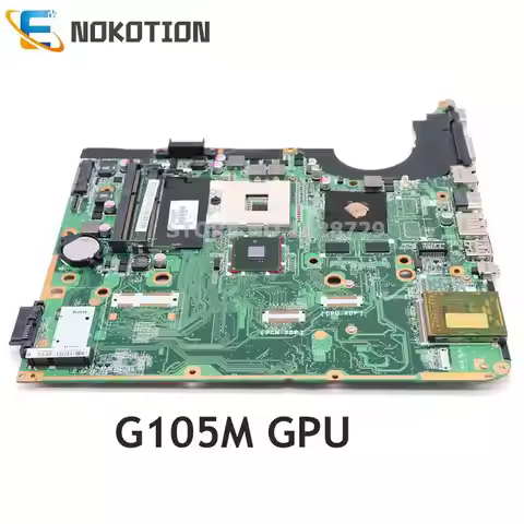NOKOTION 580976-001 DA0UP6MB6F0 for HP Pavilion DV6 DV6-2100 laptop motherboard PM55 G105M DDR3 full