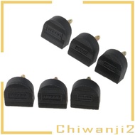 [Chiwanji2] 3 Pairs High Heel Tips Taps Shoe Repair Replacement Dowels Stiletto Pads 7mm