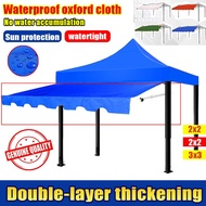 awning canopy 6x6 8X8 10X10 Awning for Portable Kanopi Pasar Malam Khemah Tent extension fabric kanv