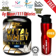 Slimming/Diet/Meal Replacement - Vital Whey 2Kg Halal (Vanilla)+Free Water Bottle vs Shaklee ESP / Ensure Gold/Herbalife
