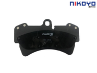 ผ้าเบรค Nikoyo  PORSCHE CAYENNE   (ผ้าเบรคหน้า คาเยนน์ ปั๊ม 17Z และ 18Z 6 pot) [คู่หน้า]
