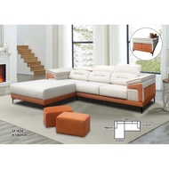 Zeluxia 2 + L Seater Modern Sofa