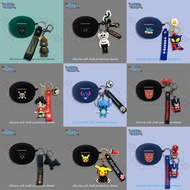 For Honor Earbuds A X7 X6 Cover Earphone Silicone Case Cool Robot Earbuds Soft Protective Headphone 