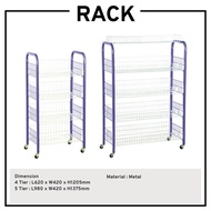 4 Tier Plate Metal Rack Rack Dishes Rack Metal Rack Kitchen Strorage Rack Dishrack Sink Rack Plate R
