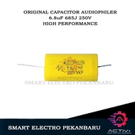 ORIGINAL CAPACITOR MKP 685J 250V 6.8uF AUDIOPHILER CAPACITOR MILAR 250V AUDIOPHILER 6.8UF MKP685 250