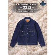 OMOTO DENIM 16oz Recycled Nep Cotton (3212) #32 Type 2