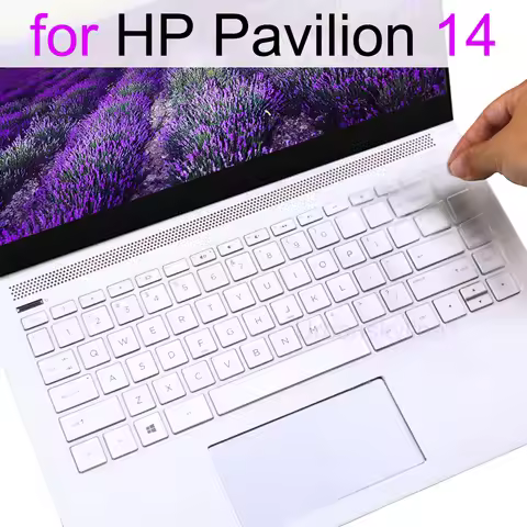 Keyboard Cover for HP Pavilion Plus 14 14-ew 14-ey 14-ek 14-ec 14-dw 14-dy 14-eh 14t 14z Silicone Pr
