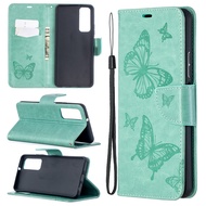 Phone Case For Huawei Y7A Y6S / Y6 Y7 2019 Magnetic Butterfly Leather Wallet Card Slot Flip Cover Ca
