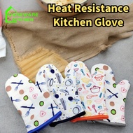 Oven Mitts Kitchen Glove Oven Glove Heat Resistant Glove Microwave Oven Thick Quality Gloves Sarung 