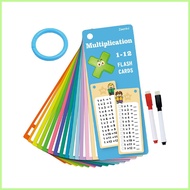 Math Flash Cards Kids Math Games with Ring Travel Games Number Flash Cards Math Toys for Home Classr