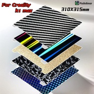 Untuk Creality K1 Max Lembaran PEI 310x315 PEI Honeycomb Build Plate Tapak Magnetik Heatbed Plate Ki