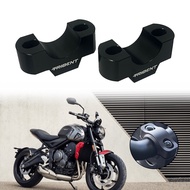 New For Trident 660 TRIDENT660 2021-UP CNC 28mm Handlebar Risers Clamp Height up Adapter