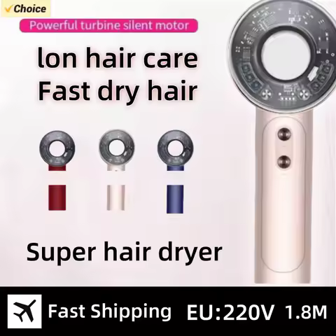 Hair dryer hair style machine leafless hair dryer household appliances hair dryer household hair sal