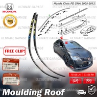 Original Civic FD FD2R SNA 2005 2012 Moulding Roof Lining Rubber Outer Roof Rubber Getah Bumbung Civ