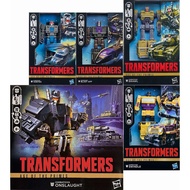 SET OF 5 Hasbro Transformers Age of the Primes BRUTICUS Onslaught, Vortex, Blast Off, Brawl, Swindle