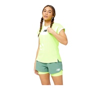 New Balance All Terrain Navent Women's Short Sleeve- Green
