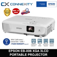 Epson EB-X06 XGA 3LCD Projector | 3LCD Projector Epson | Business Projector | Table Projector Epson Projector