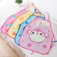 Cute Cartoon Children Apron Waterproof Kids Art Painting Cooking Baking Kitchen Aprons Kid Kindergar