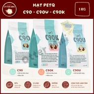 [Combo of 2 - 3 bags] PetQ Churro cat seeds with kernels C90, C90K, C90U for large cats - kittens, u