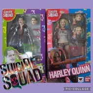 全新靚盒 shf harley quinn joker suicide squad  mafex hottoys superman Batman  John Wick