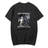 CODREADY STOCK S-2XL Hide Your Wife The Alpha Is Here Funny Werewolf Meme T-shirt Men Fashion Gothic