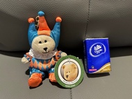 星巴克 聖誕 小丑 熊仔 公仔 吊飾 鎖匙扣 Starbucks clown christmas barista bear key ring