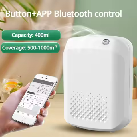 Smart Fragrance Diffuser 500m³ Bluetooth Control Smell Distributor Electric Aromatic Oasis Hotels Ai