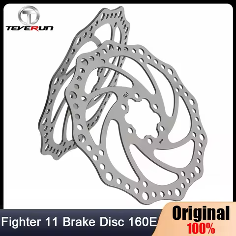 Original Teverun Fighter 11/11+ Stainless Steels Brake Disc 160mm For Fighter Superme Blade GT/GT+ I