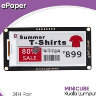 2.13 2.9 Inch E-paper E-Ink Tri Color Black White Red Display Screen