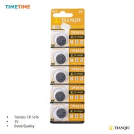 Tianqiu CR1616 Battery CR 1616 Original Battery 3V 1pcs