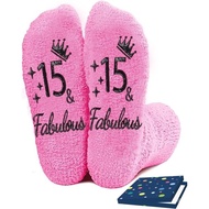 15 Year Old Girl Gifts, 15th Birthday Gifts for Teen Girls, Socks Gift for 15 Year Old Girls