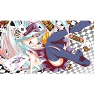 Anime wall sticker A2, A3, A4 Poster, decorative decal with NO GAME NO LIFE glue - Model 2