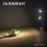 Mobile Jade Wireless led Exhibition Cabinet Jewelry Pole Counter Jewelry Small Spotlight Charging Ex