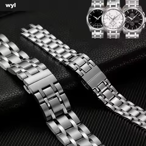 Stainless Steel Man Watch Band For Tissot T035 Couturier Watch Strap Brand Watchband T035617 T035439
