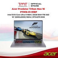 Acer Predator Triton Neo 16 PTN16-51-91BP Gaming Laptop | Intel EVO Core Ultra 9 185H | 32GB RAM 1TB